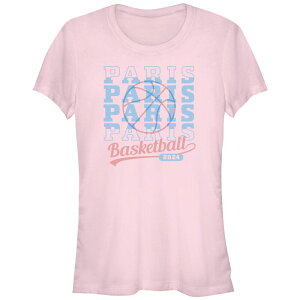 �A���u�����f�b�h ���f�B�[�X �g�b�v�X T�V���c �O���t�B�b�N Unbranded Juniors' Basketball Graphic Tee Light Pink �s���N