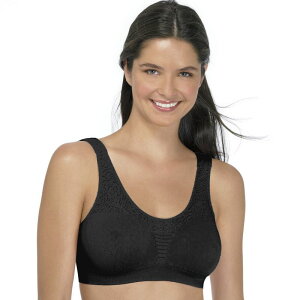 �o�� ���f�B�[�X �A���_�[�E�F�A �u���W���[ Bali Comfort Revolution Seamless Microfiber Crop Top DF103J Black �u���b�N