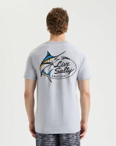 �\���g���C�t �����Y �g�b�v�X T�V���c �O���t�B�b�N Men'salt Life Palm Sunset Graphic T-Shirt Gray �O���[