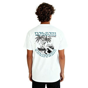 �{���R�� �����Y �g�b�v�X T�V���c �O���t�B�b�N Men's Volcom Destination Graphic Tee White �z���C�g