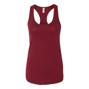 �t���\ ���f�B�[�X �g�b�v�X T�V���c Floso Next Level Women ´ s Ideal Racerback Tank Cardinal