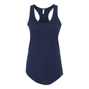 �t���\ ���f�B�[�X �g�b�v�X T�V���c Floso Next Level Women ´ s Ideal Racerback Tank Midnight Navy �l�C�r�[