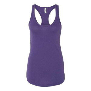 �t���\ ���f�B�[�X �g�b�v�X T�V���c Floso Next Level Women ´ s Ideal Racerback Tank Purple Rush �p�[�v��
