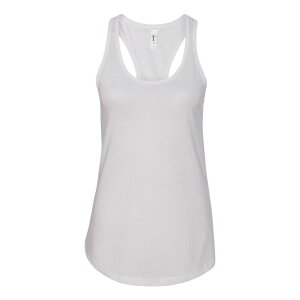 �t���\ ���f�B�[�X �g�b�v�X T�V���c Floso Next Level Women ´ s Ideal Racerback Tank White �z���C�g