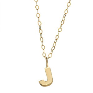 Aufbh fB[X ANZT[ lbNXE`[J[Ey_ggbv Unbranded 10K Gold Initial Pendant on 14K Gold Filled Chain J S[h