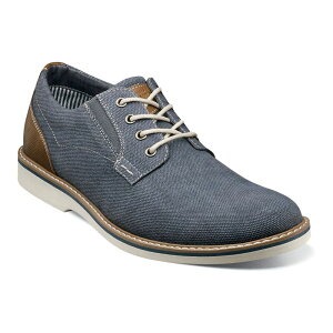 yz mubV Y IbNXtH[h V[Y Nunn BushR Barklay Men's Canvas Oxford Shoes Dark Blue Canvas