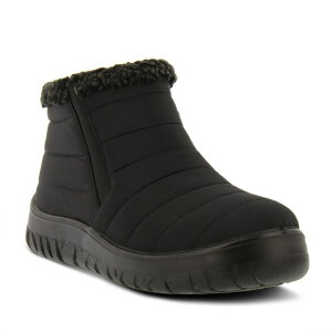tNTX fB[X V[Y u[cECu[c Flexus by Spring Step Melba Women's Waterproof Winter Boots Black ubN
