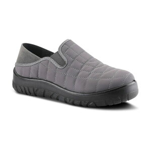 yz tNTX fB[X T_ V[Y Flexus by Spring Step Mella Women's Waterproof Slip-On Shoes Gray