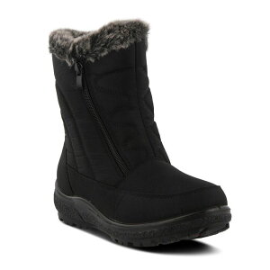 tNTX fB[X V[Y u[cECu[c Flexus by Spring Stepersenia Women's Waterproof Winter Boots Black ubN