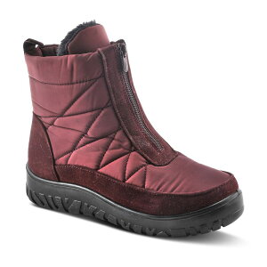 yz tNTX fB[X u[cECu[c V[Y Flexus by Spring Step Lakeeffect Women's Waterproof Snow Boots Burgundy