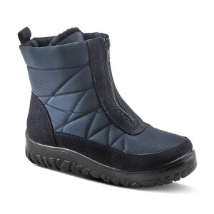 tNTX fB[X V[Y u[cECu[c Flexus by Spring Step Lakeeffect Women's Waterproof Snow Boots Navy lCr[