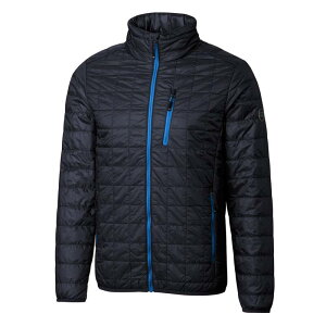 �J�b�^�[�A���h�o�b�N �����Y �A�E�^�[ �W���P�b�g�E�u���]�� Cutter & Buck Rainier PrimaLoft Mens Eco Insulated Full Zipuffer Jacket Dark Navy �l�C�r�[