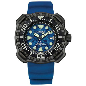 �V�`�Y�� �����Y �A�N�Z�T���[ �r���v Citizen Men's Eco-Drive Promaster Sea Super Titanium Dive Watch Blue �u���[