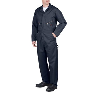 �f�B�b�L�[�Y �����Y �{�g���X �J�W���A���p���c �I�[�o�[�I�[�� Men's Dickies Deluxe Coverall Dark Navy �l�C�r�[