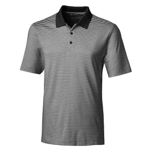 �J�b�^�[�A���h�o�b�N �����Y �g�b�v�X T�V���c �|���V���c �g�[�� Cutter & Buck Forge Tonal Stripe Stretch Mens Big and Tall Polo Black �u���b�N