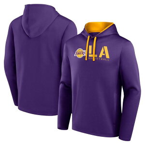 �A���u�����f�b�h �����Y �g�b�v�X T�V���c ���S �p�[�J�[ Unbranded Men's Logo Athletic Purple Los Angeles Lakers Head Start Pullover Hoodie Lak Purple �p�[�v��