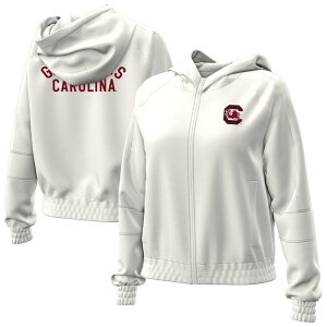 �A���_�[�A�[�}�[ ���f�B�[�X �g�b�v�X T�V���c �N���b�v�h �t���[�X �p�[�J�[ Women's Under Armour Natural South Carolina Gamecocks Gameday Rival Fleece Full-Zip Cropped Hoodie Scr Beige �x�[�W��
