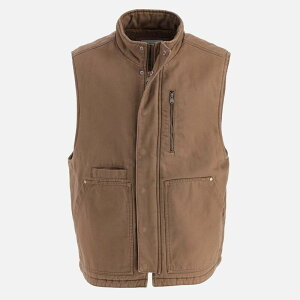 �\���O�b�h �����Y �A�E�^�[ �W���P�b�g�E�u���]�� �x�X�g Thorogood Men's Heritage Stone Washed Canvas Vest Otter �X�g�[��