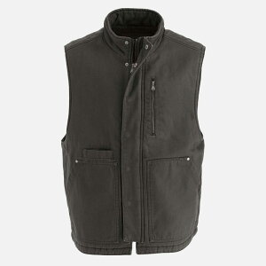 �\���O�b�h �����Y �A�E�^�[ �W���P�b�g�E�u���]�� �x�X�g Thorogood Men's Heritage Stone Washed Canvas Vest Swamp �X�g�[��
