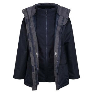 ���K�b�^ ���f�B�[�X �A�E�^�[ �W���P�b�g�E�u���]�� Regatta Professional Womens/Ladies 3 in 1 Jacket Navy �l�C�r�[