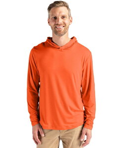 �J�b�^�[�A���h�o�b�N �����Y �A�E�^�[ �W���P�b�g�E�u���]�� �p�[�J�[ Cutter & Buck Coastlinepicomfort Mens Hoodie Orange �I�����W