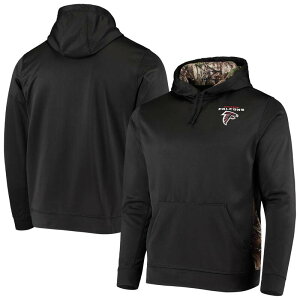 �A���u�����f�b�h �����Y �g�b�v�X T�V���c ���S �p�[�J�[ Unbranded Men's Dunbrooke Black/Realtree Camo Atlanta Falcons Logo Ranger Pullover Hoodie Fal Black �u���b�N