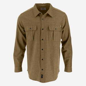 �\���O�b�h �����Y �g�b�v�X T�V���c Thorogood Men's Heavyweight Brushed Button Up Shirt Curry Melange