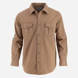 �\���O�b�h �����Y �g�b�v�X T�V���c Thorogood Men's Heavyweight Utility Stretch Long Sleeve Button Up Overshirt Otter