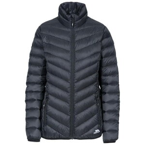 �g���X�p�X ���f�B�[�X �A�E�^�[ �W���P�b�g�E�u���]�� �_�E�� Trespass Womens/Ladies Valentina Down Jacket Black �u���b�N