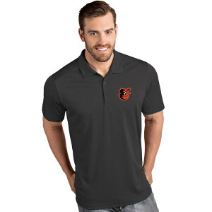 �A���e�B�O�A �����Y �g�b�v�X T�V���c �|���V���c Men's Antigua Baltimore Orioles Tribute Polorl Gray �O���[