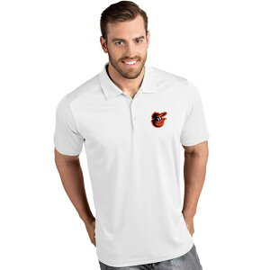 �A���e�B�O�A �����Y �g�b�v�X T�V���c �|���V���c Men's Antigua Baltimore Orioles Tribute Polorl White �z���C�g