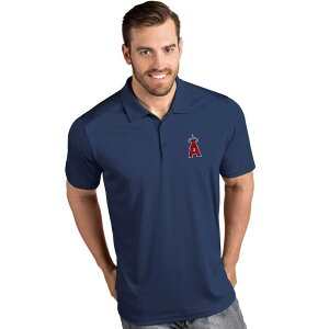 �A���e�B�O�A �����Y �g�b�v�X T�V���c �|���V���c Men's Antigua Los Angeles Angels of Anaheim Tribute Polo Ang Blue �u���[