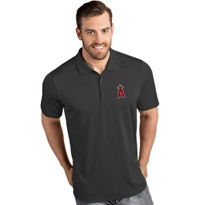 �A���e�B�O�A �����Y �g�b�v�X T�V���c �|���V���c Men's Antigua Los Angeles Angels of Anaheim Tribute Polo Angray �O���[