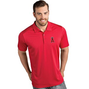 �A���e�B�O�A �����Y �g�b�v�X T�V���c �|���V���c Men's Antigua Los Angeles Angels of Anaheim Tribute Polo Ang Red ���b�h