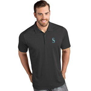 �A���e�B�O�A �����Y �g�b�v�X T�V���c �|���V���c Mens MLB Seattle Mariners Antigua Men's Tribute Polo Mns Gray �O���[