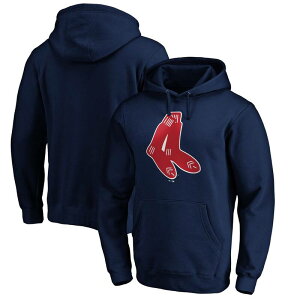 �A���u�����f�b�h �����Y �g�b�v�X T�V���c ���S �p�[�J�[ Unbranded Men's Navy Boston Red Sox Cooperstown Collection Huntington Logo Fitted Pullover Hoodie Rsx Navy �l�C�r�[