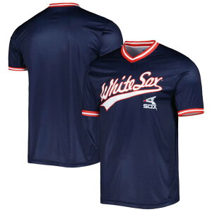�X�e�B�b�`�[�Y �����Y �g�b�v�X T�V���c �W���[�W�[ Men'stitches Navy Chicago White Sox Cooperstown Collection Team Jersey Sox Navy �l�C�r�[