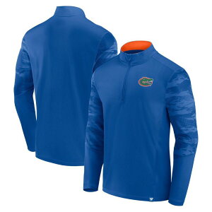 �A���u�����f�b�h �����Y �A�E�^�[ �W���P�b�g�E�u���]�� Unbranded Men's Fanatics Branded Royal Florida Gators Ringer Quarter-Zip Top Fld Blue �u���[