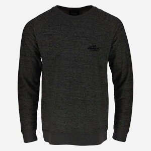 �\���O�b�h �����Y �A�E�^�[ �j�b�g�E�Z�[�^�[ �N���[�l�b�N �V���c Thorogood Men'space Dye Raglan Long Sleeve Crewneck Pullover Shirt Black Space Dye �u���b�N