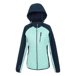���K�b�^ ���f�B�[�X �A�E�^�[ �W���P�b�g�E�u���]�� Regatta Womens/Ladies Pro Hybrid II Padded Jacket Navy And Icy Morn �l�C�r�[