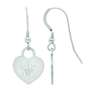 ���S�A�[�g ���f�B�[�X �A�N�Z�T���[ �s�A�X�E�C�������O LogoArt Sterling Silver Toronto Mapleafs Heart Drop Earringsilver �V���o�[