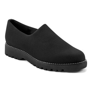yz C[W[Xsbg fB[X Xb|E[t@[ V[Y Easy Spirit Hewitt Women's Pull-On Loafers Black