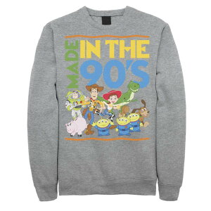 �f�B�Y�j�[ �s�N�T�[ �����Y �g�b�v�X T�V���c �X�E�F�b�g Disney / Pixar's Toy Story Men's Made in the 90'sweatshirt Athletic Heather �w�U�[