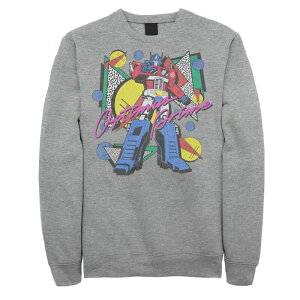 �A�j���L�����N�^�[ �����Y �g�b�v�X T�V���c �X�E�F�b�g Licensed Character Men's Transformers Retroptimus Prime Sweatshirt Athletic Heather �w�U�[