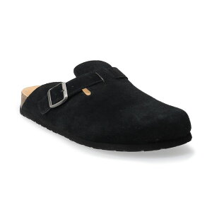 �\�m�} �����Y �V���[�Y �X���b�|���E���[�t�@�[ �X�G�[�h Sonoma Goods For Life Niklaus Men'suede Clogs Black �u���b�N