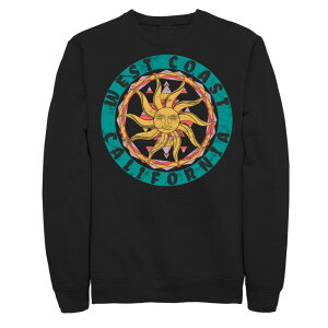 �A�j���L�����N�^�[ �����Y �g�b�v�X T�V���c �X�E�F�b�g Licensed Character Men's Trendy West Coast Sun Sweatshirt Black �u���b�N