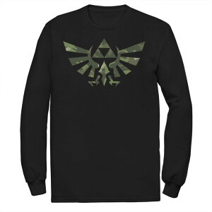�A�j���L�����N�^�[ �����Y �g�b�v�X T�V���c �t���[�X Licensed Character Men's Nintendo Zelda Classicamo Hyrule Crestriforce Fleece Black �u���b�N