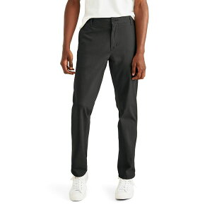 �h�b�J�[�Y �����Y �{�g���X �J�W���A���p���c Men's Dockers Ultimate Chino Straight-Fit Pants with Smart 360 Flex Black �u���b�N