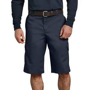 �f�B�b�L�[�Y �����Y �{�g���X �n�[�t�p���c�E�V���[�c �V���[�g�p���c Men's Dickies FLEX Relaxed-Fit 13-inch Cargo Shorts Dark Navy �l�C�r�[