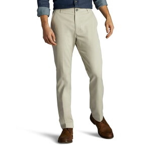 ���[ �����Y �{�g���X �J�W���A���p���c �����b�N�X�t�B�b�g Men's Leextreme Motion Relaxed Fit Flat Front Pants Dove